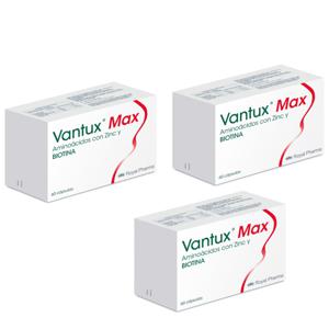 Pack X 3 Cajas De 60 Capsulas Vantux Max