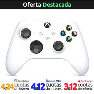Control Xbox Inalámbrico Blanco Microsoft