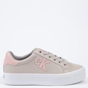 Zapatilla Urbana Mujer Cuero Blanco Tallas 39 y 40, Calvin Klein
