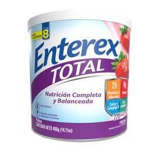 Enterex TOTAL Polvo – fresa lata 400g