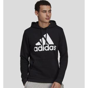 Polerón Adidas Essentials Fleece Big Logo Negro Hombre