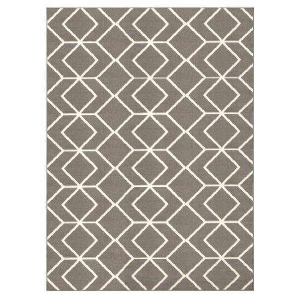 Alfombra Kashan King Gris 153 Cm X  213 Cm