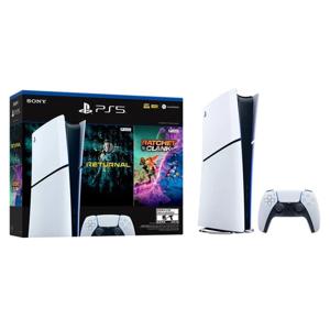 Consola PS5 Slim Digital + 2 Juegos