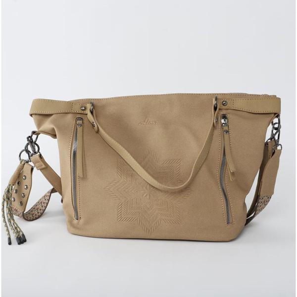 Cartera Ecocuero Camel Alma