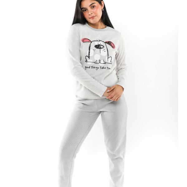 Pijama De Polar Mujer Icono