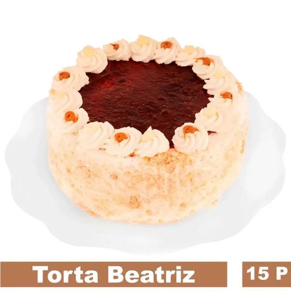 Torta Beatriz, Hoja Manjar Y Mermelada De Frambuesa