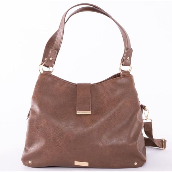 Cartera Ecocuero Camel Woman Portman Club