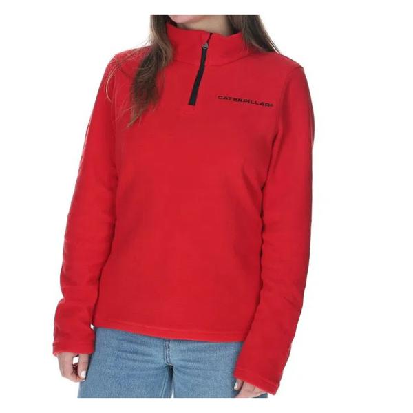Polar Mujer Microfleece Qtr Zip Up. CAT