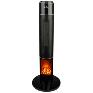 Estufa cerámica negro 2000W Klauben