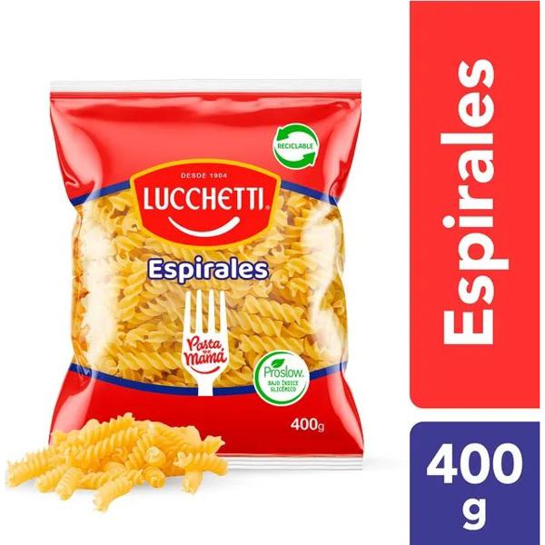 Espirales Proslow 400g Lucchetti