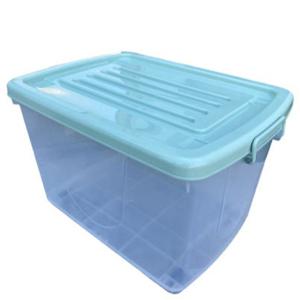 Caja Organizadora Con Ruedas Colores Surtidos 52L Haus
