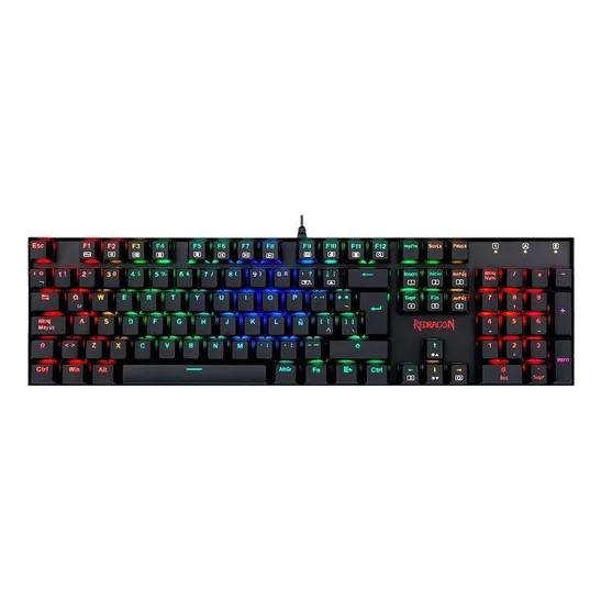 Teclado Gamer Mitra K551-rgb Negro Español Alámbrico