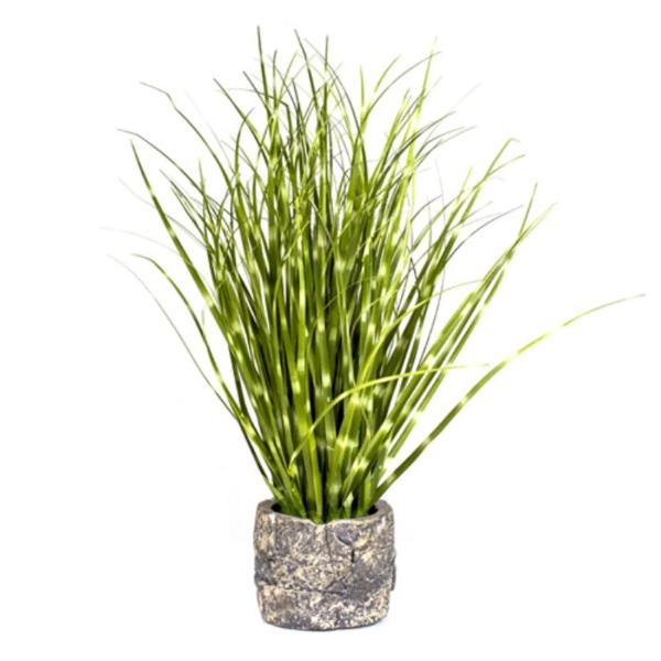 Planta Artificial Mini Grass Zebra 36 Cm The Garden