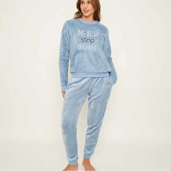 Pijama Largo Sherpa Fleece Palmers