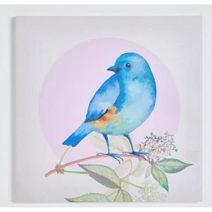Cuadro Attimo Canva Pájaro D3 40 X 40 Cm