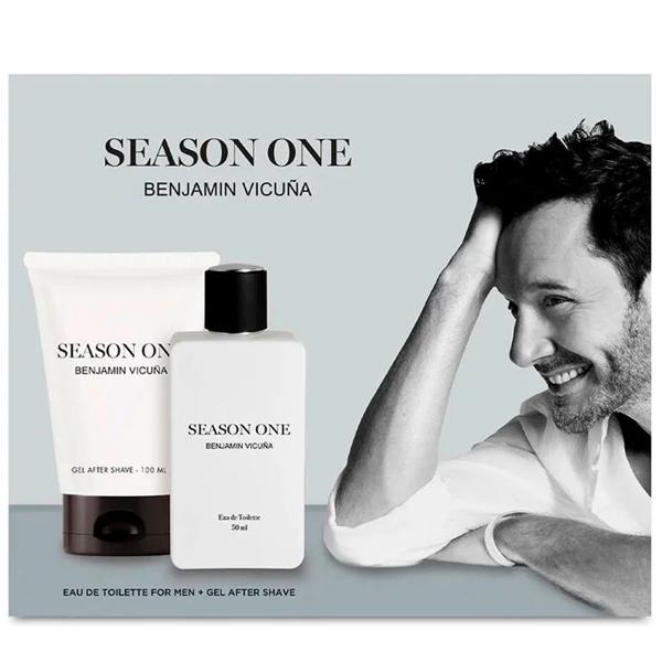 Set Perfume Season One EDT Hombre 50 Ml + After Shave 100 Ml Benjamín Vicuña