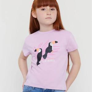Polera Niña Kids Fun Regular Morado