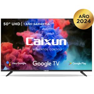 Smart TV 50” UHD 4K Google TV Caixun