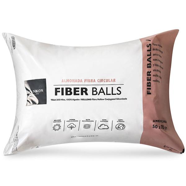 Almohada Fiber Balls 200h 50x70 Cannon