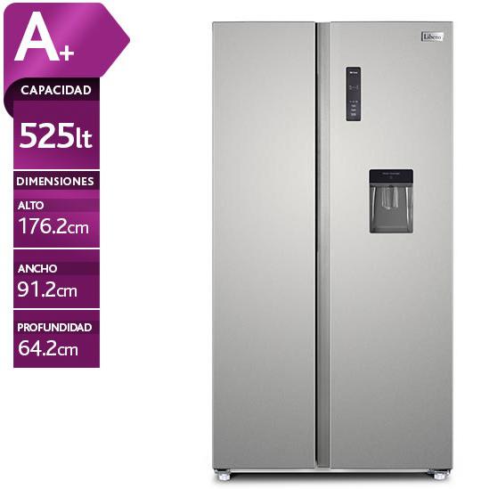 Refrigerador Side By Side No Frost 525 Lts Con Dispensador De Agua Libero