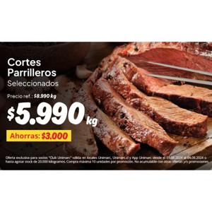 Cortes Parrilleros Seleccionados (Sobrecostilla, Carnicero, Abastero)