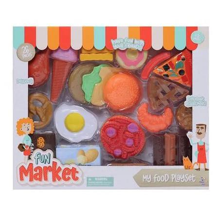 Set Comidas Market 26 Piezas