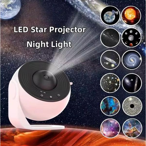 Proyector De Galaxia Giratorio 12 En 1