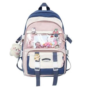 Mochila Bolso Escolar Juvenil Kawaii Impermeable Movac