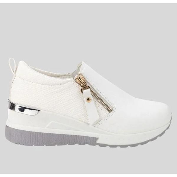 Zapatilla Reptil Blanca Tallas 36 Y 39 New Walk