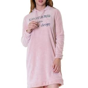 Camisola Pijama Mujer Rosado Talla L Baziani