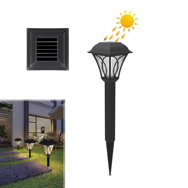 Estaca Led Solar 43 Cm Cálida Jardín