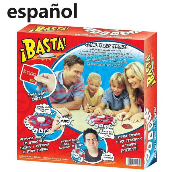 Juego De Palabras Basta En Español