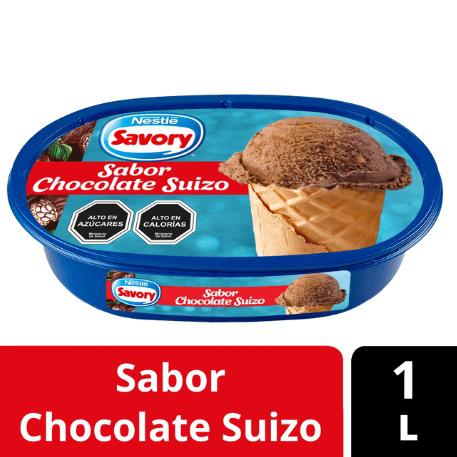 Helado Chocolate Suizo Cassata 1 L Savory