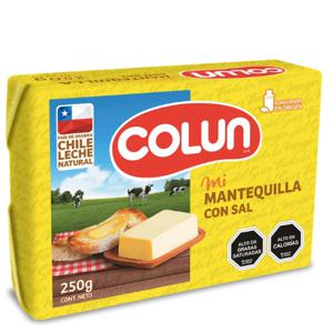 Mantequilla Con Sal 250g Colun