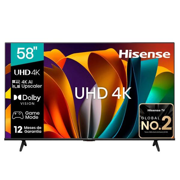 LED Smart TV 58" 4K UHD 58A6N Hisense