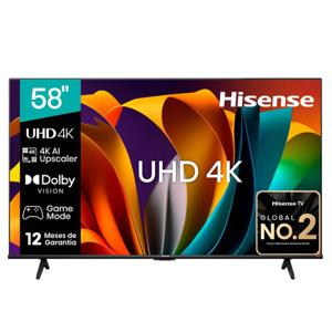 LED Smart TV 58" 4K UHD 58A6N Hisense