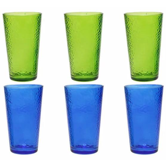 Vaso Alto 450 Ml 6 Unidades Cotidiana