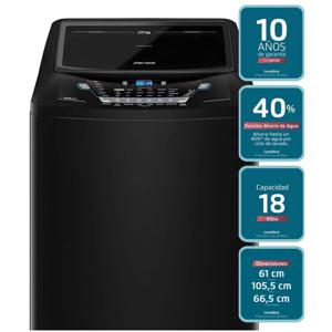 Lavadora Automática 18Kg Carga Superior Ahorro De Agua Premium Care Fensa
