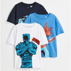 Pack De 3 Poleras Estampadas HyM