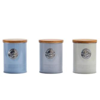 Canister Con Tapa De Madera (Producto Surtido) 1 Un Mainstays