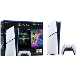 Consola PS5 Slim Digital Con 2 Juegos PlayStation