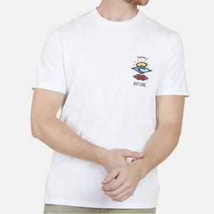 Polera Search Icon Hombre Blanco Rip Curl