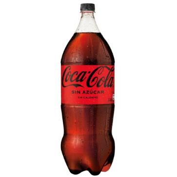 Bebida Sin Azúcar Botella, 2,5 L Coca Cola