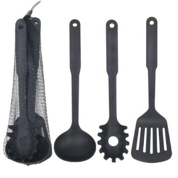 Set 3 Utensilios Nylon Colores Surtidos Haus