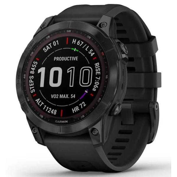 Smartwatch Fenix 7 Sapphire Solar Negro Garmin