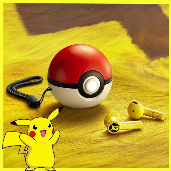 Audífonos Pokemon Pikachu, Bluetooth 5.0, Reducción de Ruido, Micrófono