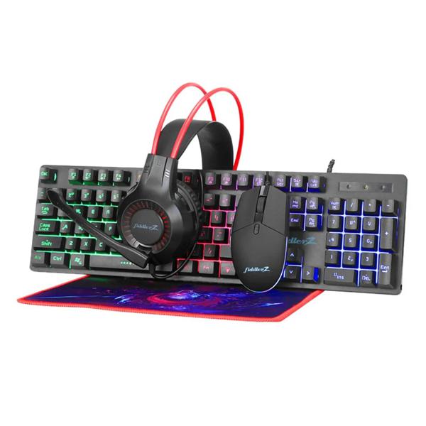 Kit Teclado + Mouse + Mouse Pad + Headphone