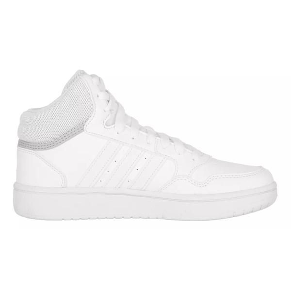 Zapatilla Adidas Hoops Mid 3.0 Joven Cloud White/grey