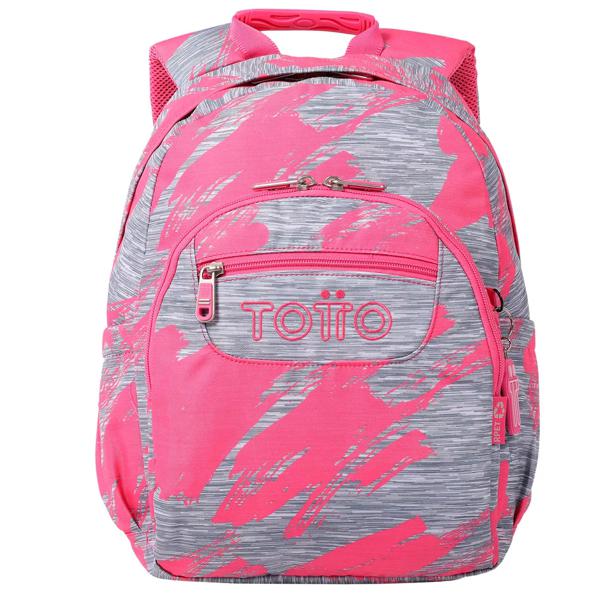 Mochila Juvenil Porta PC 13" Gommas Rosado Totto