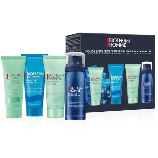 Set Rutina Hidratante Para Hombre Aquapower Advanced Gel 20 Ml Biotherm